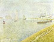 Georges Seurat Der Kanal von Gravelines oil painting reproduction